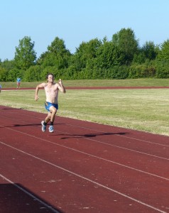 Treino intervalado de corrida