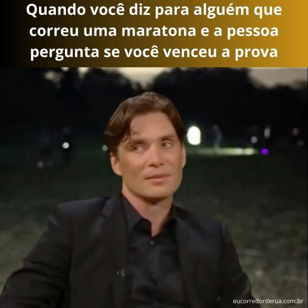 meme completar a maratona e vencer
