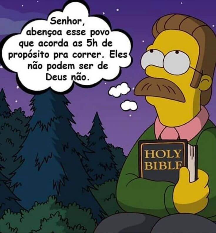 meme corrida simpsons